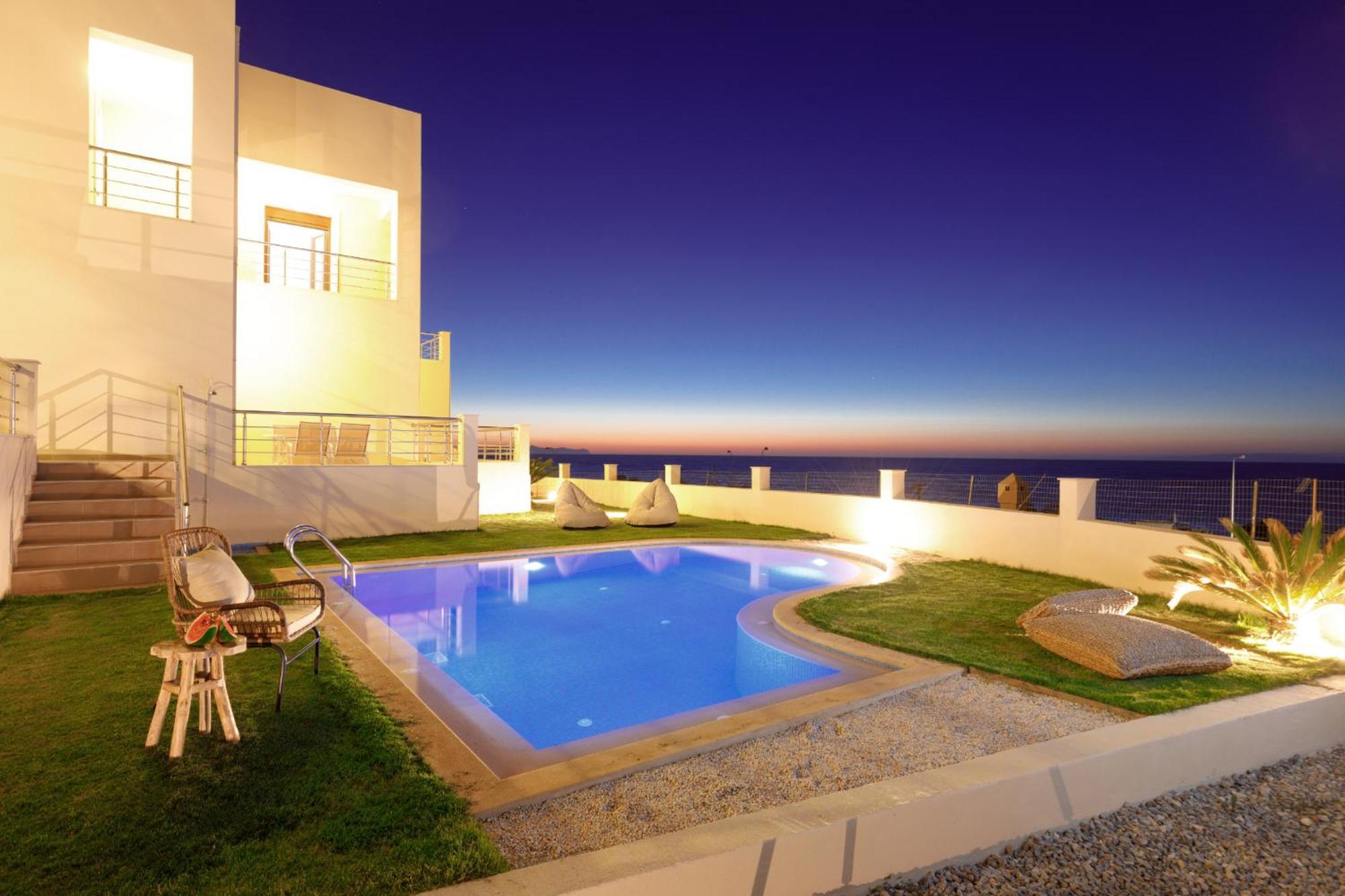 Oak Wood - Sea View Exclusive Maisonette Sfáka المظهر الخارجي الصورة