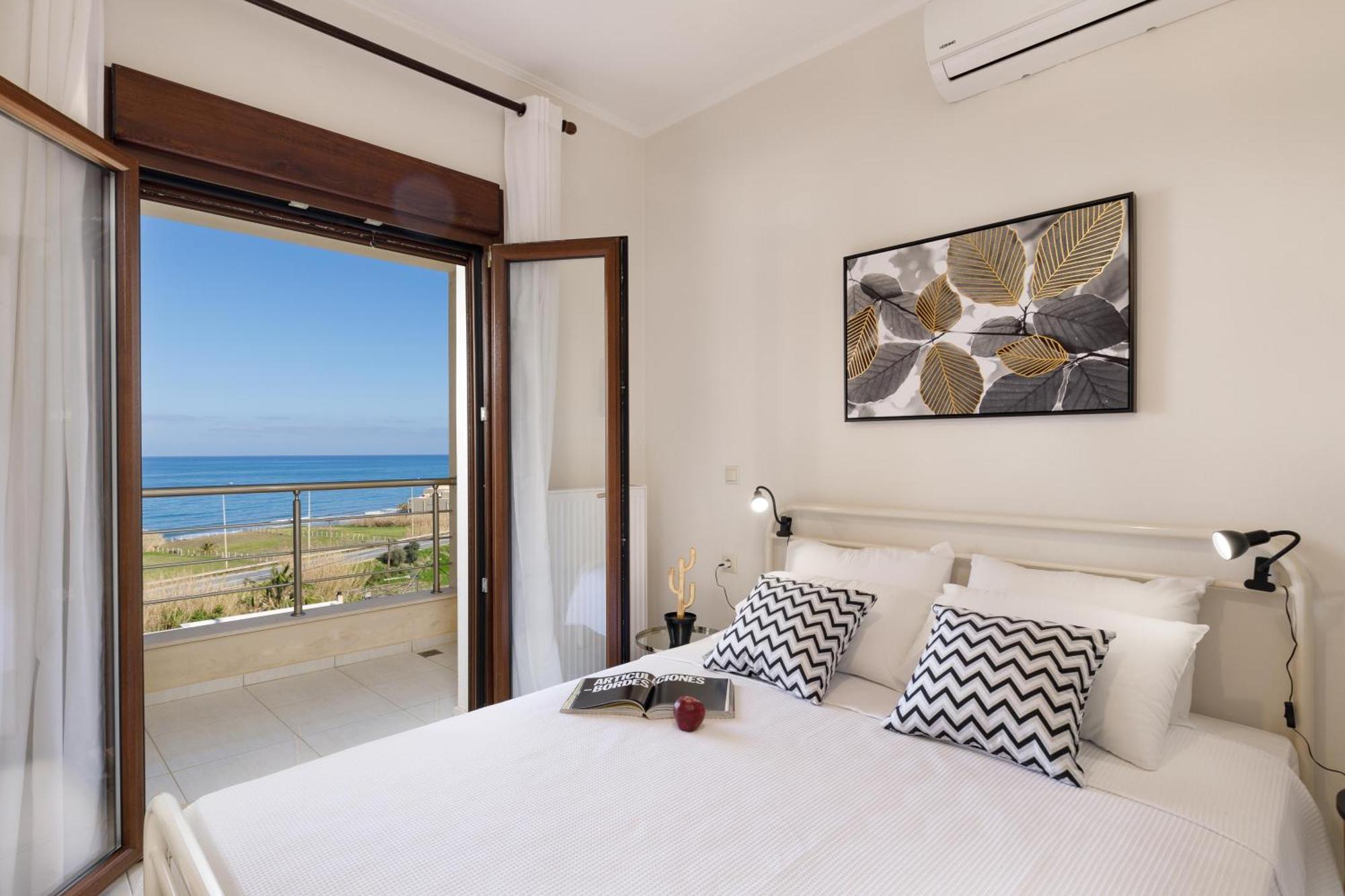 Oak Wood - Sea View Exclusive Maisonette Sfáka المظهر الخارجي الصورة