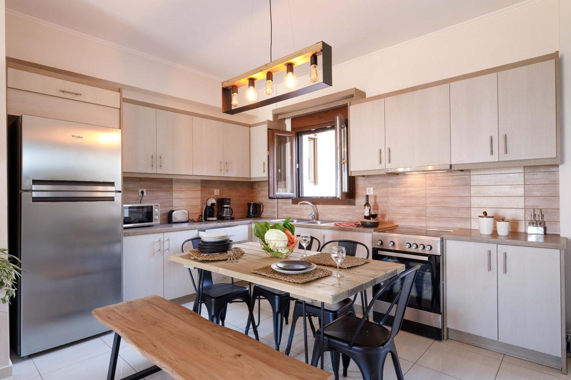 Oak Wood - Sea View Exclusive Maisonette Sfáka المظهر الخارجي الصورة