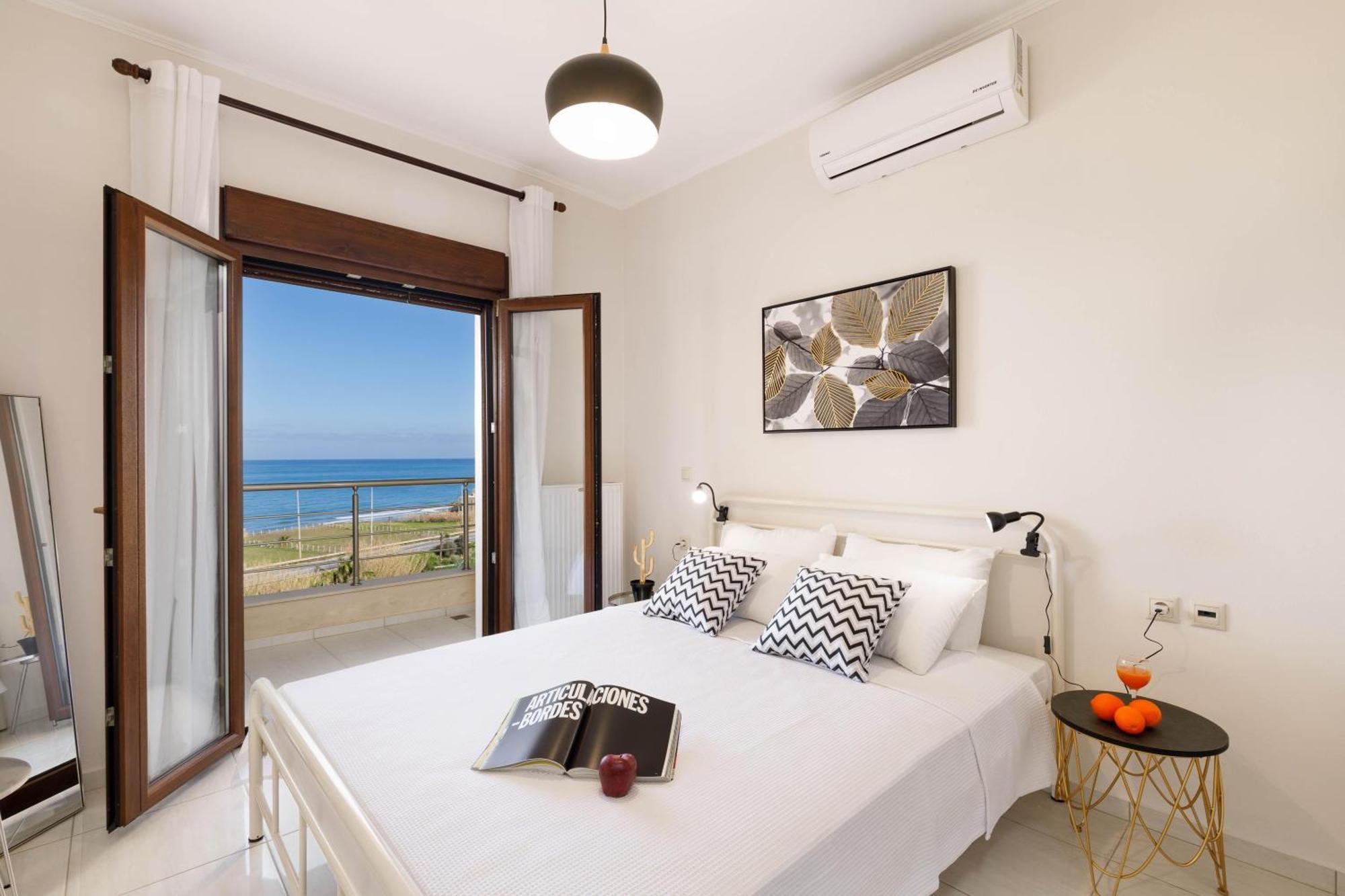 Oak Wood - Sea View Exclusive Maisonette Sfáka المظهر الخارجي الصورة