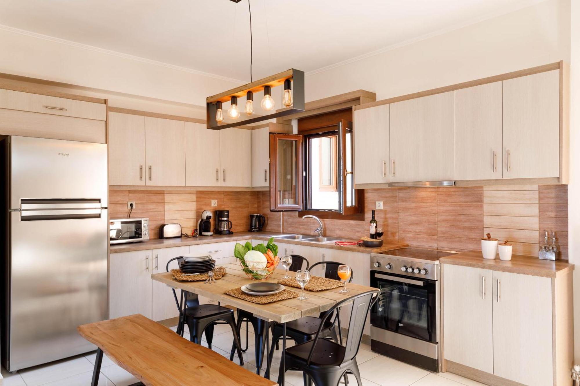 Oak Wood - Sea View Exclusive Maisonette Sfáka المظهر الخارجي الصورة
